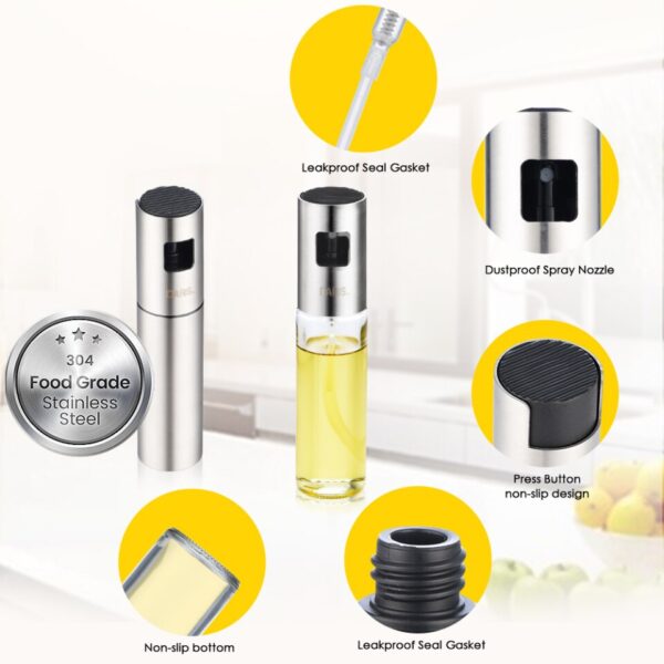 Kitchen Olive Oil Spray Bottle Oil Vinegar Spray Bottles Water Pump Gravy Boats Grill BBQ Sprayer Cooking - Image 5