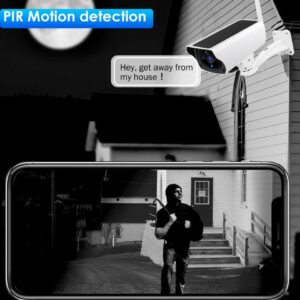 Solar Wireless Outdoor IP Camera WiFi 1080P Home Security Protection Battery Video Surveillance Camera CCTV Night View Smart
