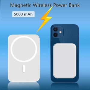 Wireless Charger Portable Magnetic Wireless Power Bank  Phone External Battery For Iphone13 12 Pro Promax 5000MA Power Bank