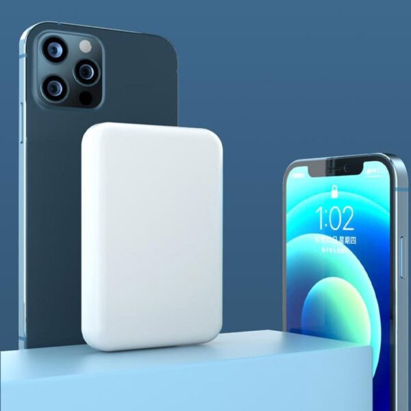 Wireless Charger Portable Magnetic Wireless Power Bank  Phone External Battery For Iphone13 12 Pro Promax 5000MA Power Bank - Image 7