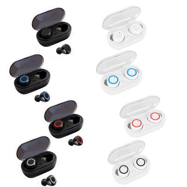2022 TWS Wireless Bluetooth 5.0 Earphone Touch Control 9D Stereo Headset with Mic Sport Earphones Waterproof Earbuds LED Display - Image 16