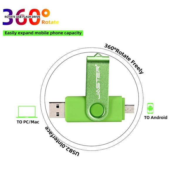 USB Flash Drive OTG Pen Drive 128gb 64gb Usb Stick 32gb 256gb Pendrive Flash Disk  for Android Micro/PC - Image 9