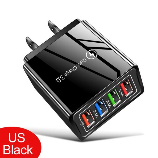 EU/US Plug USB Charger Quick Charge 3.0 For Phone Adapter for iPhone 12 Pro Max Tablet Portable Wall Mobile Charger Fast Charger - Image 15
