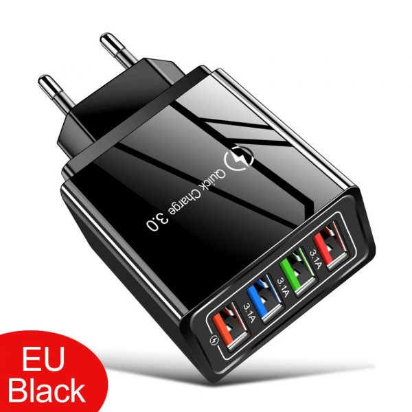 EU/US Plug USB Charger Quick Charge 3.0 For Phone Adapter for iPhone 12 Pro Max Tablet Portable Wall Mobile Charger Fast Charger - Image 18