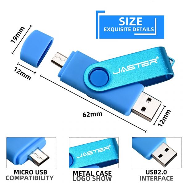 USB Flash Drive OTG Pen Drive 128gb 64gb Usb Stick 32gb 256gb Pendrive Flash Disk  for Android Micro/PC - Image 11