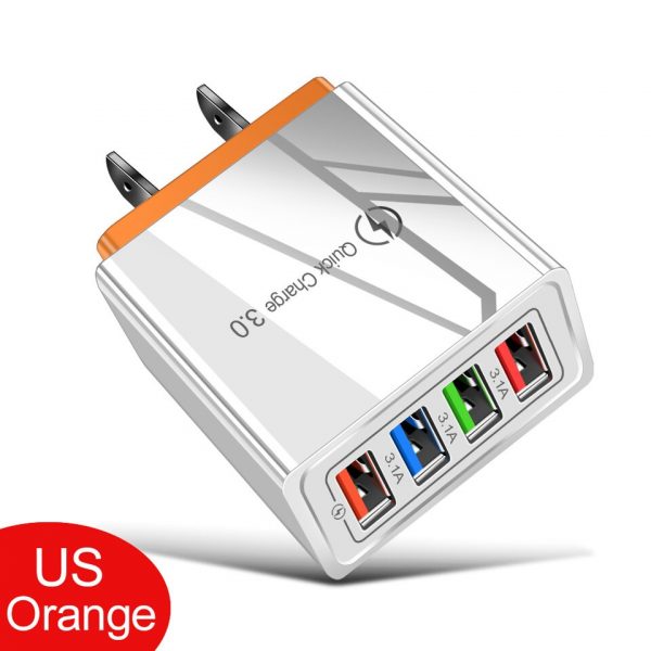 EU/US Plug USB Charger Quick Charge 3.0 For Phone Adapter for iPhone 12 Pro Max Tablet Portable Wall Mobile Charger Fast Charger - Image 9