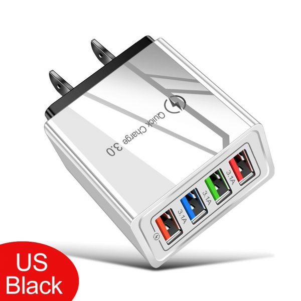 EU/US Plug USB Charger Quick Charge 3.0 For Phone Adapter for iPhone 12 Pro Max Tablet Portable Wall Mobile Charger Fast Charger - Image 17