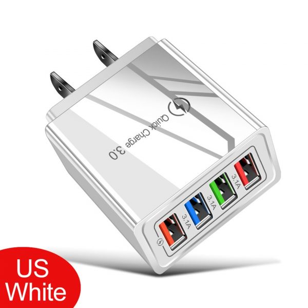 EU/US Plug USB Charger Quick Charge 3.0 For Phone Adapter for iPhone 12 Pro Max Tablet Portable Wall Mobile Charger Fast Charger - Image 11