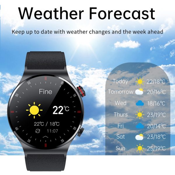 LIGE New Bluetooth Call Smart watch Men Full touch Screen Sports fitness watch Bluetooth is Suitable For Android ios Smart watch - Image 10