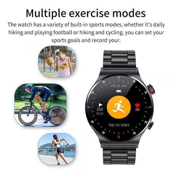 LIGE New Bluetooth Call Smart watch Men Full touch Screen Sports fitness watch Bluetooth is Suitable For Android ios Smart watch - Image 4