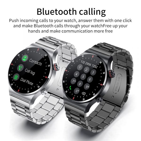 LIGE New Bluetooth Call Smart watch Men Full touch Screen Sports fitness watch Bluetooth is Suitable For Android ios Smart watch - Image 8