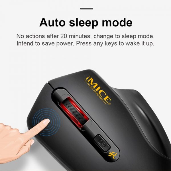 USB Wireless Mouse 2000DPI USB 2.0 Receiver Optical Computer Mouse 2.4GHz Ergonomic Mice For Laptop PC Sound Silent Mouse - Image 11