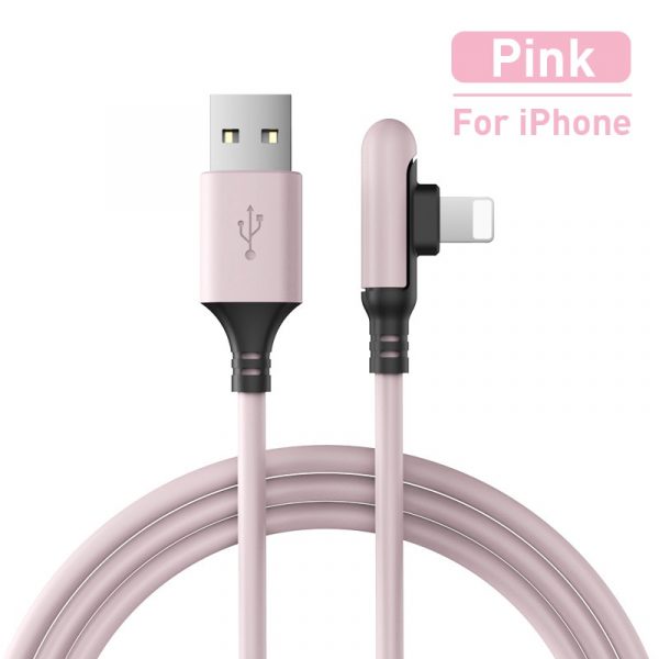 USB Cable For iPhone 13 12 11 Pro Max X XR XS 8 7 6s 5s Fast Charging Charger Liquid Silicone Data Cable 0.3/1.2/1.8M - Image 9