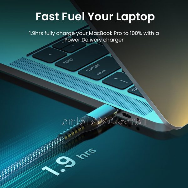 100W USB C to USB Type C Cable USB C PD 5A Fast Charging Cord USB-C Type-c Cable for MacBook iPad Samsung Huawei Xiaomi 0.5/1/2M - Image 5