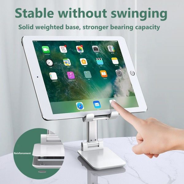 Mobile Phone Holder Stand for iPhone Xiaomi  Phone Holder Foldable Mobile Phone Stand Desk  for iPad Tablet Desk Holder - Image 6