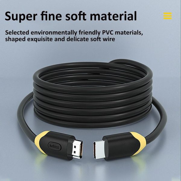HDMI-Compatible Cable 8K/60Hz 4K/120Hz 48Gbps Digital Cables For Xiaomi Mi TV Box for PS5 PS4 Splitter Computer Monitors Wires - Image 2