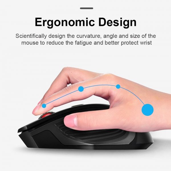 USB Wireless Mouse 2000DPI USB 2.0 Receiver Optical Computer Mouse 2.4GHz Ergonomic Mice For Laptop PC Sound Silent Mouse - Image 12