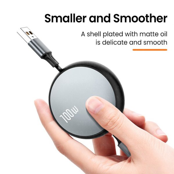 6A 100W 3in1 2in1 Fast USB Cable for Huawei/Honor Retractable Portable 3 in 1 Micro USB Type C Charger Cable For iPhone Samsung - Image 6