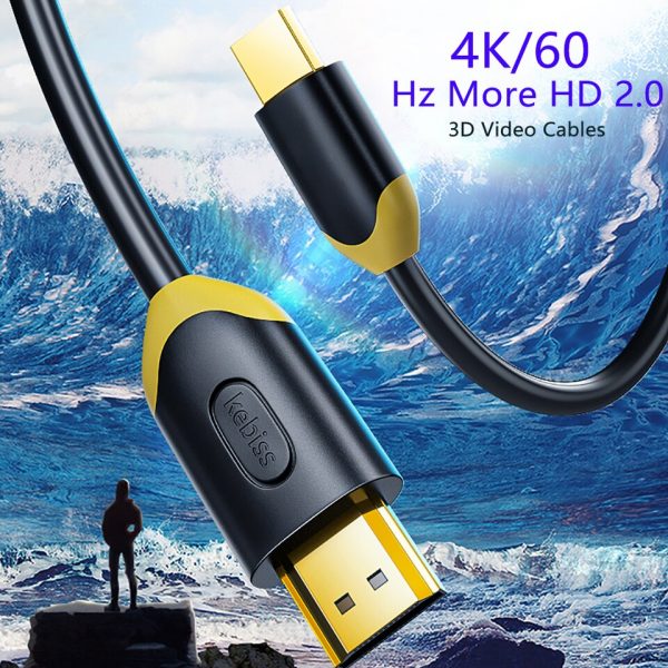 HDMI-Compatible Cable 8K/60Hz 4K/120Hz 48Gbps Digital Cables For Xiaomi Mi TV Box for PS5 PS4 Splitter Computer Monitors Wires - Image 4