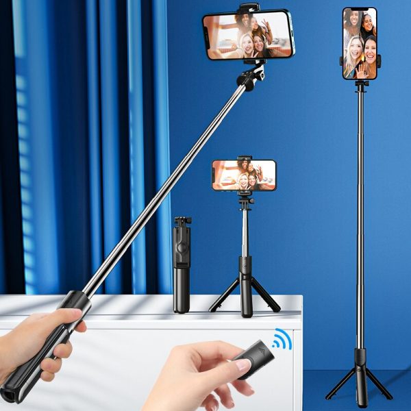 Portable Bluetooth 360° Rotation Shot Selfie Stick Phone Gimbal Stabilizer Tripod 3-Axis Flexible Stabilizer for Smartphone - Image 6