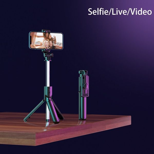 Portable Bluetooth 360° Rotation Shot Selfie Stick Phone Gimbal Stabilizer Tripod 3-Axis Flexible Stabilizer for Smartphone - Image 4