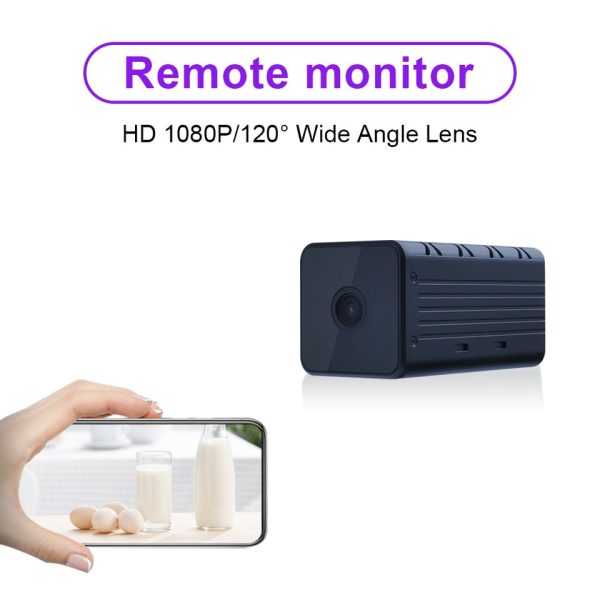 WD9 Mini WiFi Camera 1080P HD Wireless Remote Monitor Tiny IP Camera Video Recorder Micro Cam Indoor - Image 6