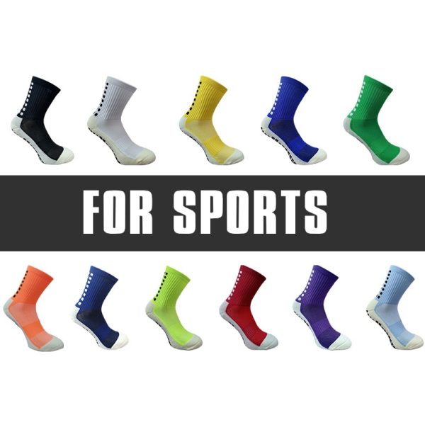 A Set Hight Elasticity Soccer Shin Guard Sleeves Adults  Soccer Pads Trusox Anti-Slip Socks Legging Cover Sports Protective Gear - Image 4