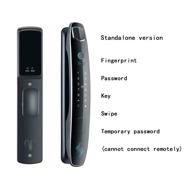 3D Face Recognition Smart Door Lock Access Control 7 Unlocking Method for 40-70mm Wooden Door Work Well in the Dark - Image 3