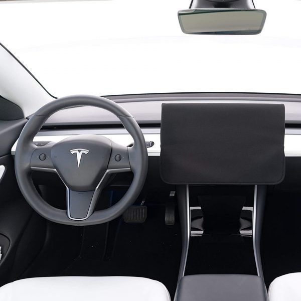 For Tesla Model 3 Y Center Console Screen Protect Cover Display Protector Navigation Shield Sun Protection Car Dust Accessories - Image 5