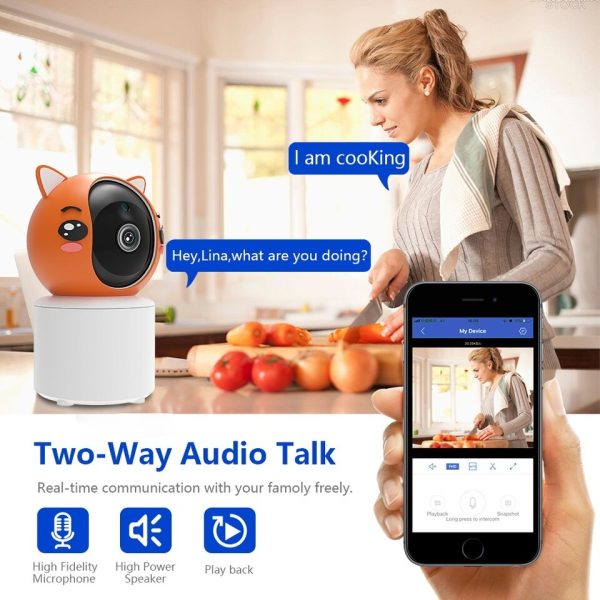 5G WiFi Surveillance Camera Tuya Smart Life CCTV PTZ IP Camera Color Night Vision Smart Tracking Wireless Video - Image 5