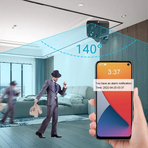 4K 4G SIM Card Battery Mini Camera Built in 3000mAh Battery IR Night Surveillance Home Security Video Protection Baby Monitor - Image 11