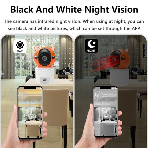 5G WiFi Surveillance Camera Tuya Smart Life CCTV PTZ IP Camera Color Night Vision Smart Tracking Wireless Video - Image 4