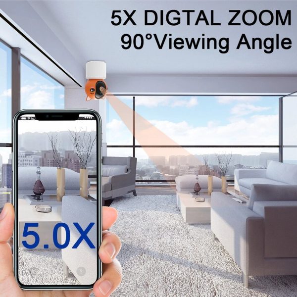 5G WiFi Surveillance Camera Tuya Smart Life CCTV PTZ IP Camera Color Night Vision Smart Tracking Wireless Video - Image 3