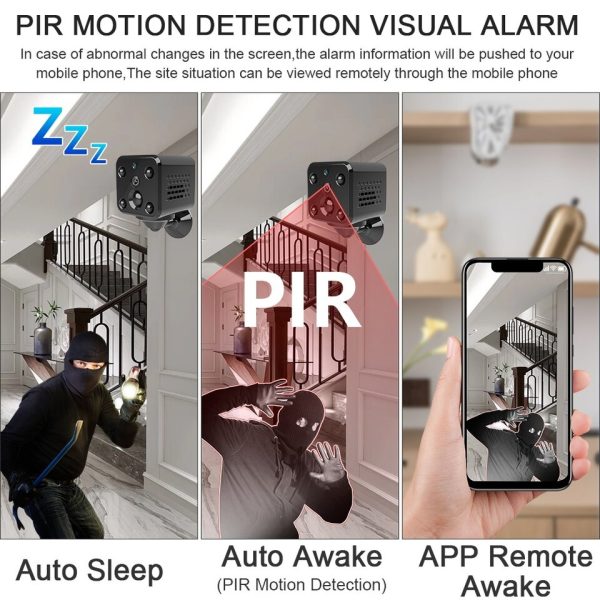 4K 4G SIM Card Battery Mini Camera Built in 3000mAh Battery IR Night Surveillance Home Security Video Protection Baby Monitor - Image 14