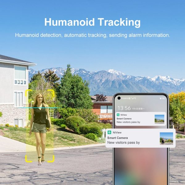4K 8MP Solar Camera 360° PTZ 10X Zoom 4G SIM /WIFI Security Outdoor Camera  Humanoid Tracking Color Night Vision Cam - Image 4
