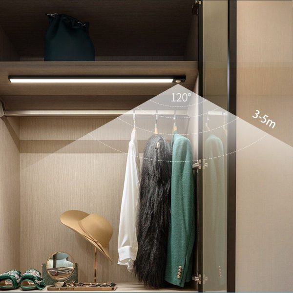 Ultra thin LED Light Under Cabinet Light Motion Sensor light Closet Light Cabinet Kitchen Bedroom Wardrobe Lighting Night light - Image 6