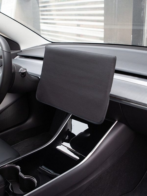 For Tesla Model 3 Y Center Console Screen Protect Cover Display Protector Navigation Shield Sun Protection Car Dust Accessories - Image 6
