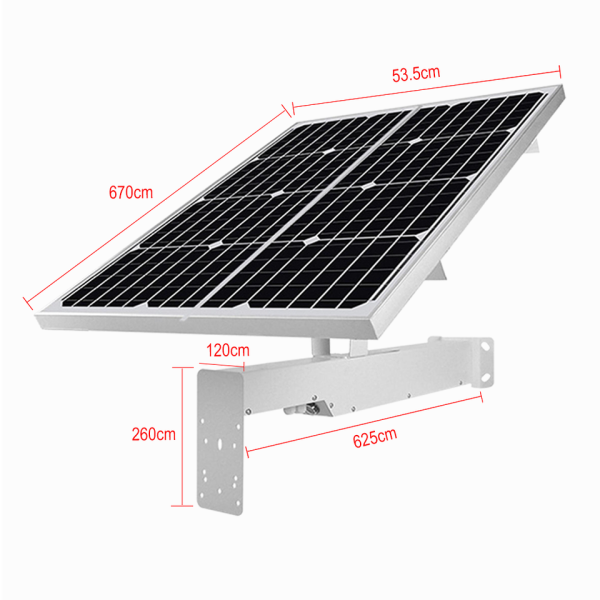 Solar Powered Camera Security System Kit with 60W Solar Panel 40AH Battery 5MP/8MP 30X Zoom 4G Ai Tracking Camera - Image 2