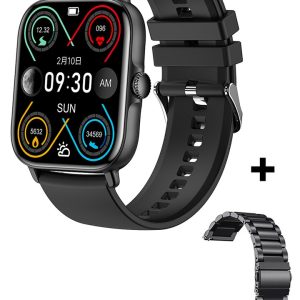 LEMFO Smart Watch T12 2022 Men Women 1.81 inch Full Touch Screen Fitness Tracker IP67 Waterproof GTS 3 Smartwatch pk P28 GTS3