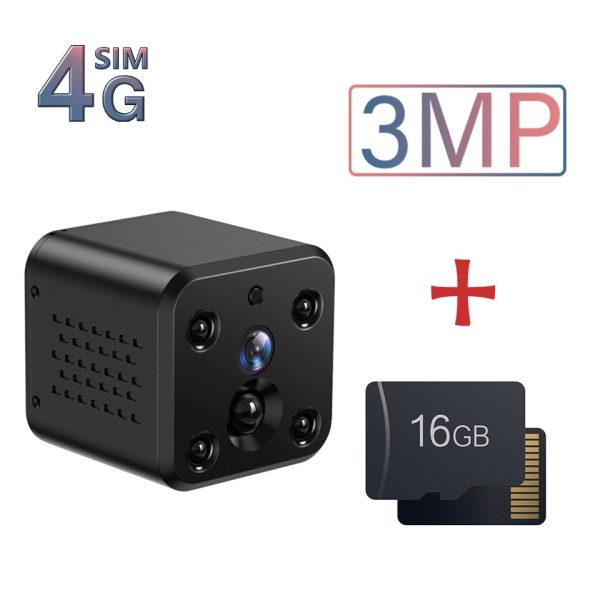 4K 4G SIM Card Battery Mini Camera Built in 3000mAh Battery IR Night Surveillance Home Security Video Protection Baby Monitor - Image 8