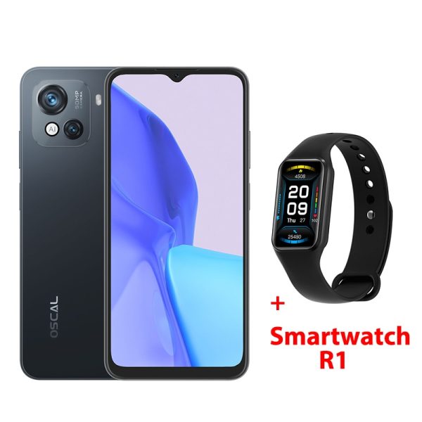 Smartphone Android 8GB+128GB Blackview Oscal C80 Global Version Octa Core Fast Charging 50MP Camera 5180mAh mobile Cell phone - Image 2