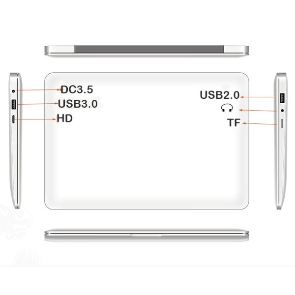 PC Gamer Notebook Full HD 10 Inch Win 10 Hоутбук Mini PC Laptop Cheap Quad Core Z8350 2G 32G Netbook Computer Factory Direct - Image 2