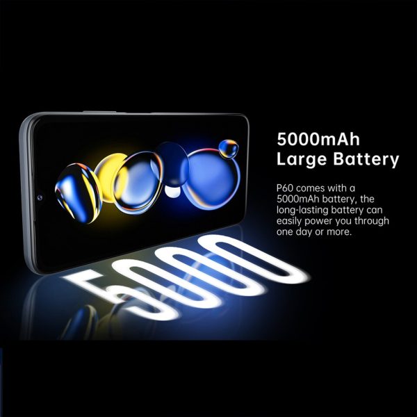 Cubot P60 New Phone 6.517 Inch Display Smartphone Android 12 Octa-Core MT6765 Cellphones 5000mAh Battery Dual SIM 20MP Camera - Image 2