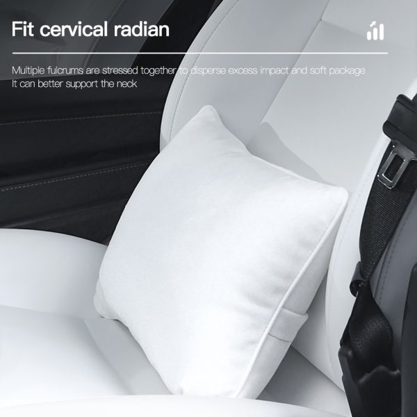 For Tesla Model 3 Model Y Headrest Neck Pillow for Model3 2023 Seat Lumbar Cushion Headrest Neck Tesla Aar ModelY Accessories - Image 4