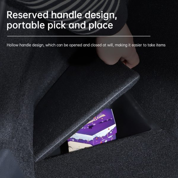 Update Rear Trunk Left Side Storage Box For Tesla Model 3 2021-2022 Space Fire Extinguisher Partition Decoration Accessories - Image 6