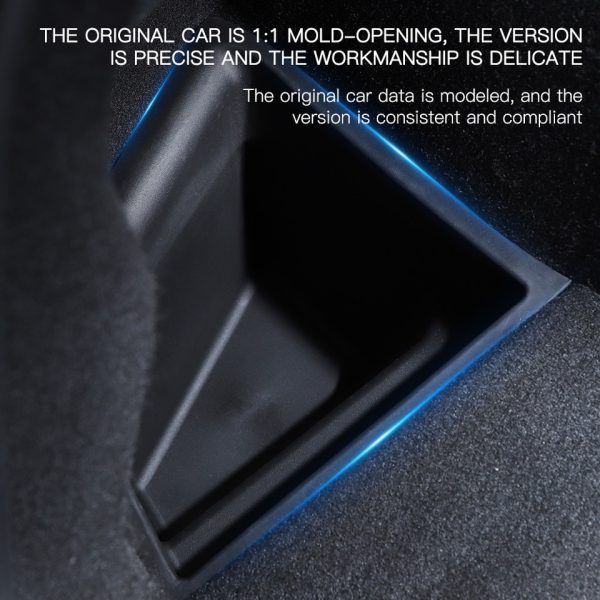 Update Rear Trunk Left Side Storage Box For Tesla Model 3 2021-2022 Space Fire Extinguisher Partition Decoration Accessories - Image 5