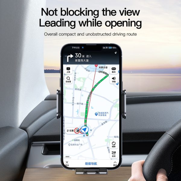 Solar Bracket Holder Stable Phone For Tesla Model 3 Model Y 2021-2023 360 Degrees Rotating Universal Solar Powered Bracket - Image 10