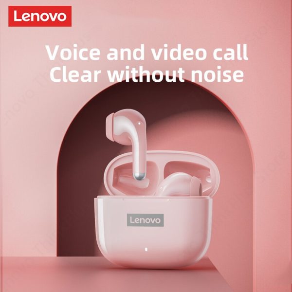 Lenovo LP40 Pro Earphones Bluetooth 5.0 Wireless Sports Headphone Waterproof Earbuds with Mic Touch Control TWS Headset - Image 7