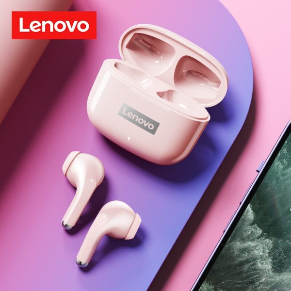 Lenovo LP40 Pro Earphones Bluetooth 5.0 Wireless Sports Headphone Waterproof Earbuds with Mic Touch Control TWS Headset - Image 3