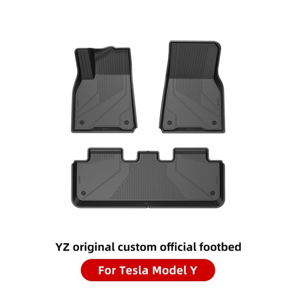 For Tesla Floor Mats Model 3 Y 2021-2023 Car Four Seasons Waterproof Non-slip Floor Mat NEW  TPE Special Car Accessories - Image 13
